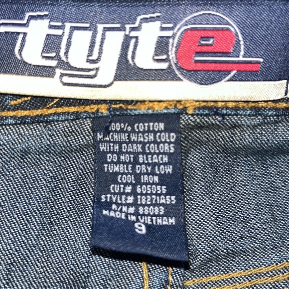 Tyte vintage denim skirt NWOT - Picture 6 of 6